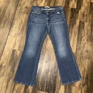 Levi's 515 Bootcut Medium Wash Blue Denim Jeans Women's Size 16